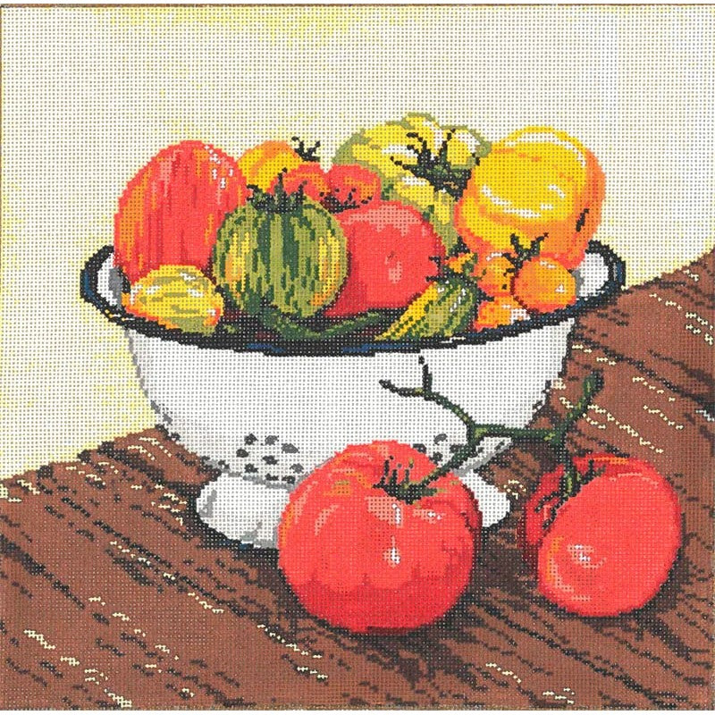 Tomatoes - Garden Gate Needlepoint