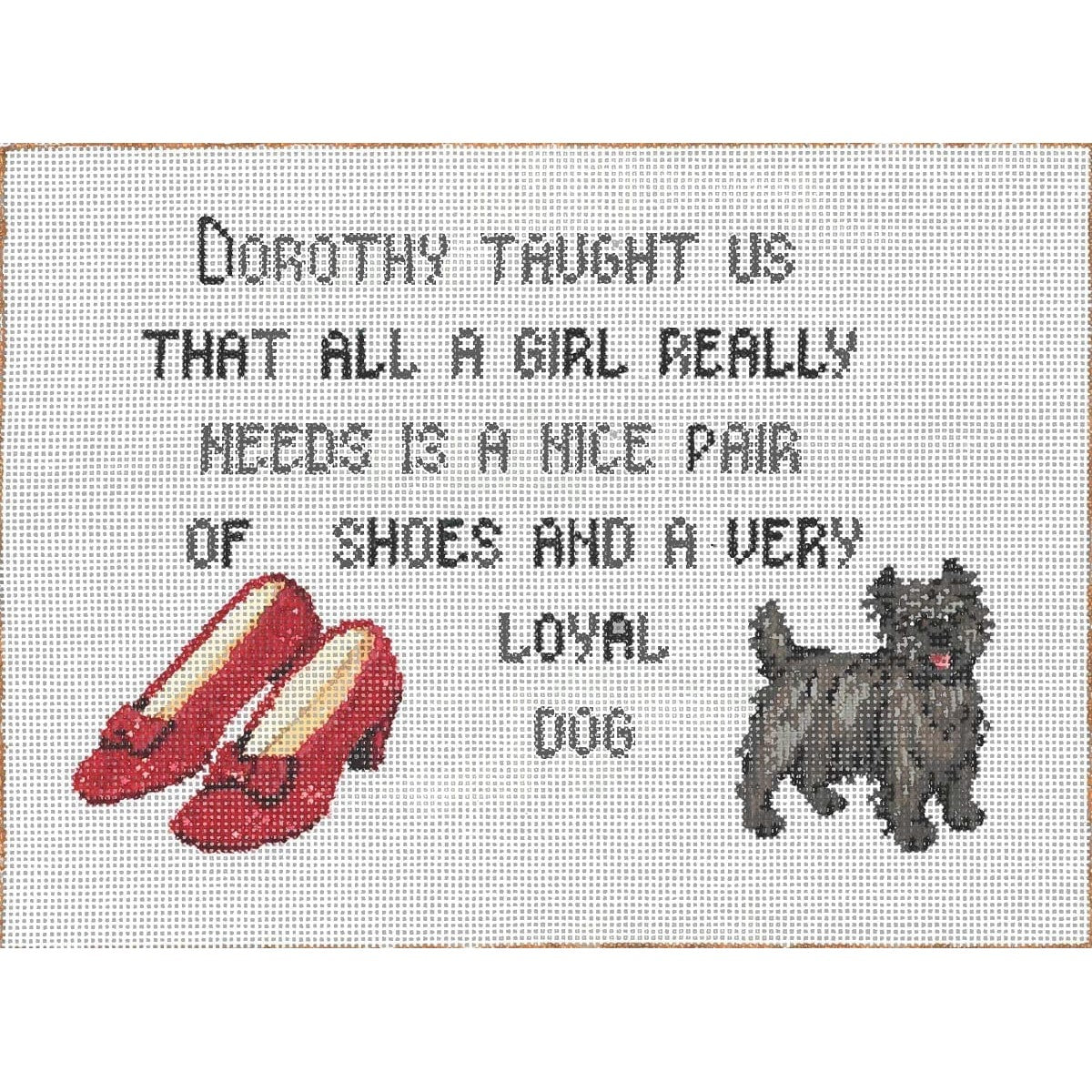 Toto, Too! - Garden Gate Needlepoint