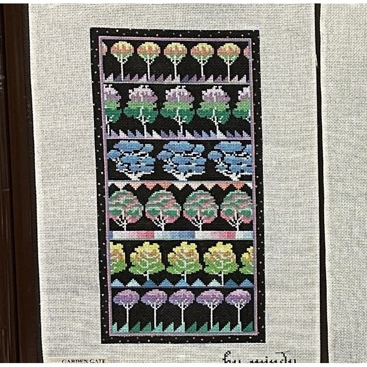 Trees Variety Canvas - Garden Gate Needlepoint