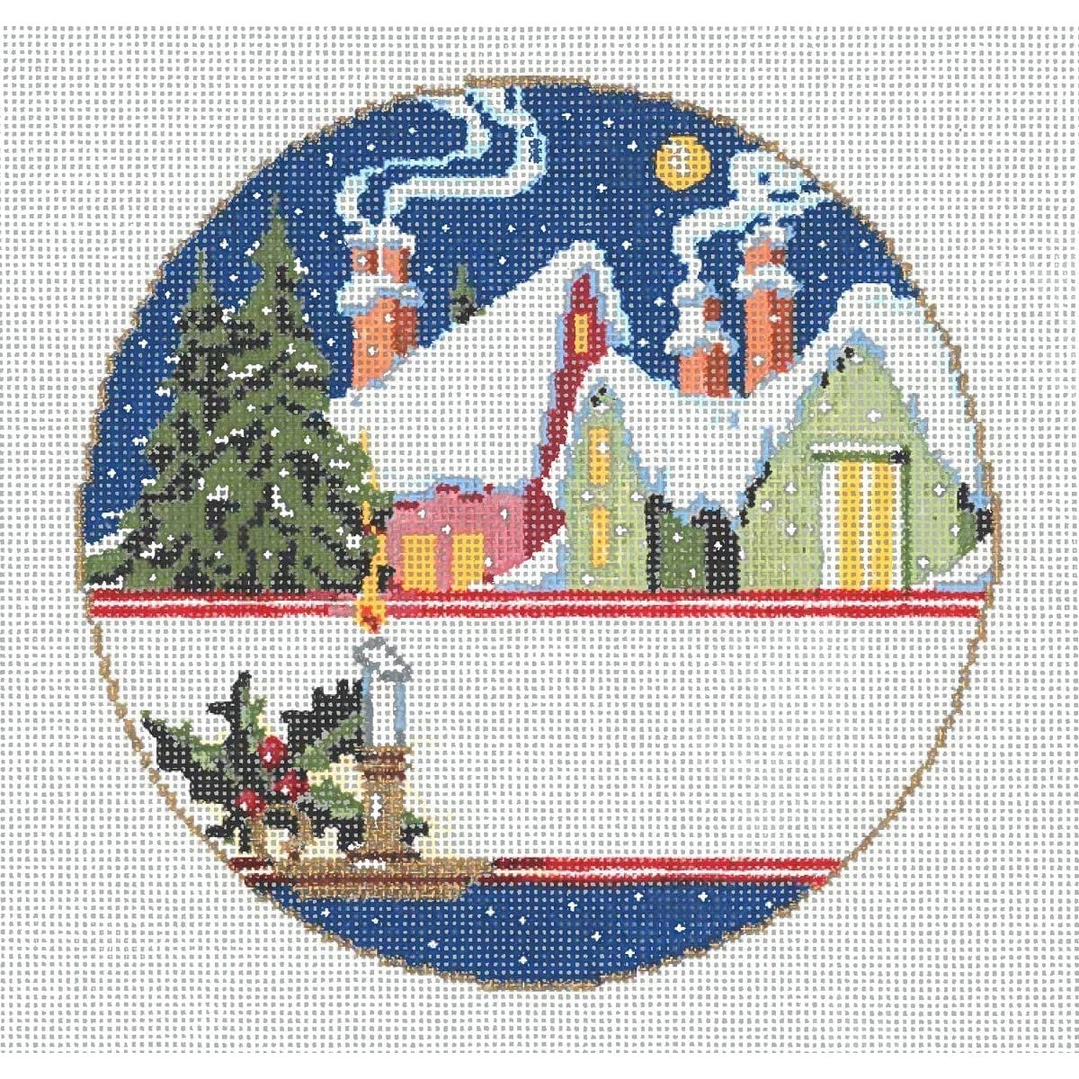 Village II - Garden Gate Needlepoint