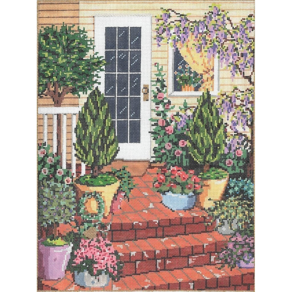 Wisteria - Garden Gate Needlepoint
