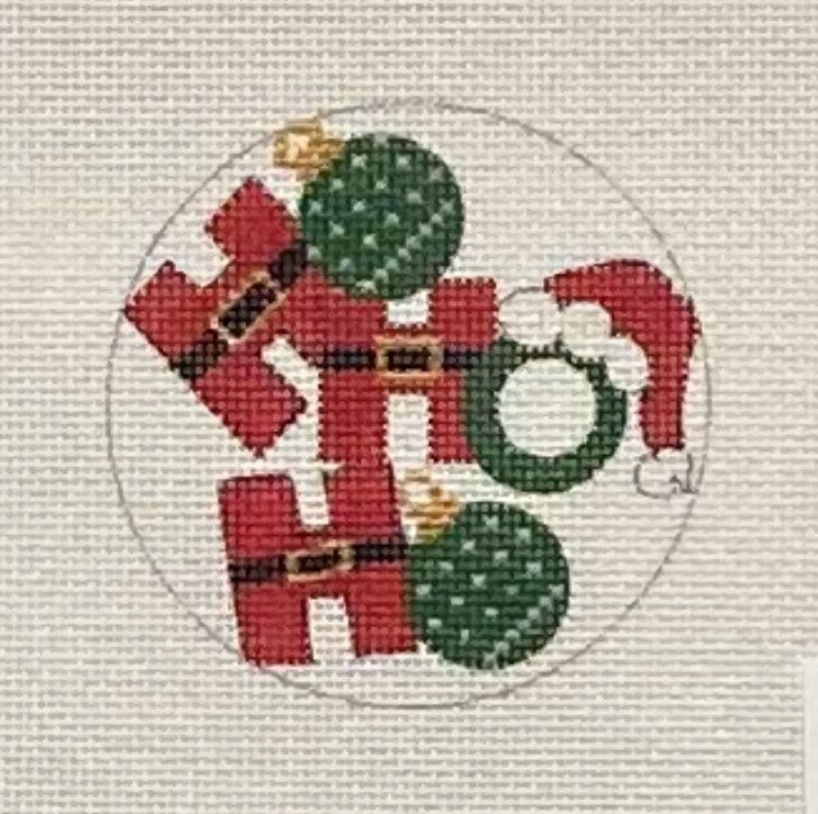 Zebra Eyeglass Case 3 - Garden Gate Needlepoint