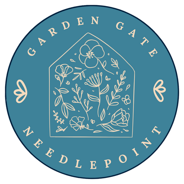 Garden Gate Needlepoint
