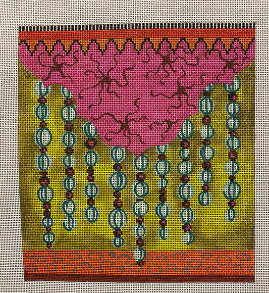 Design 1 Canvas - Garden Gate Needlepoint