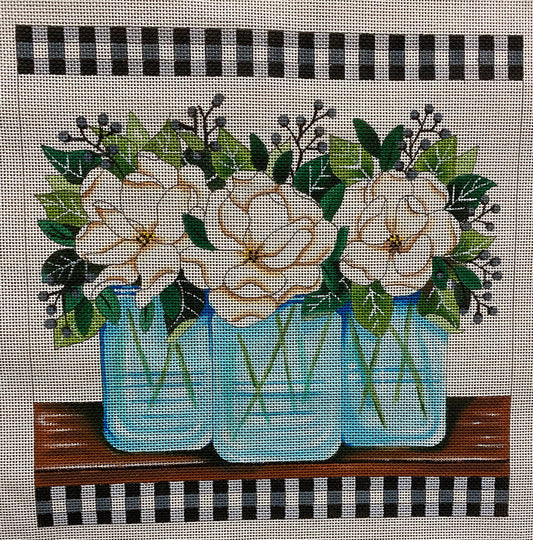 Flowers in Jars