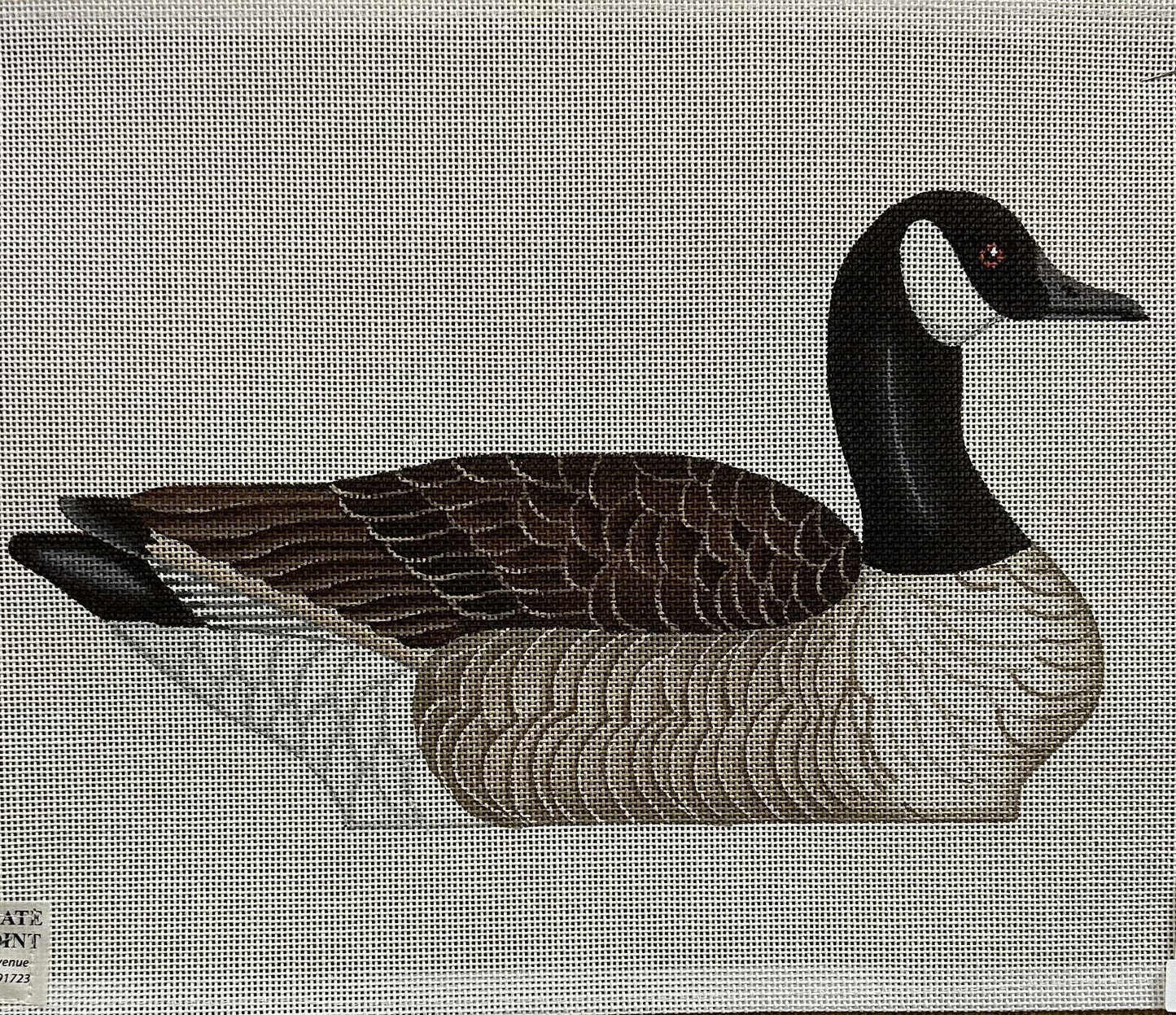 Goose Canvas - Garden Gate Needlepoint