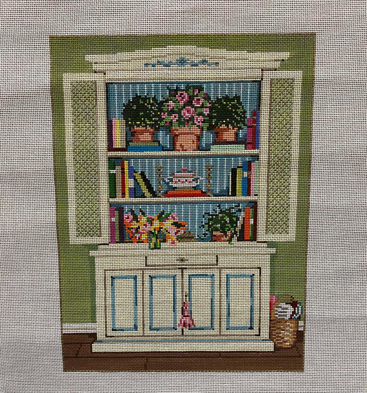 Hutch Canvas - Garden Gate Needlepoint