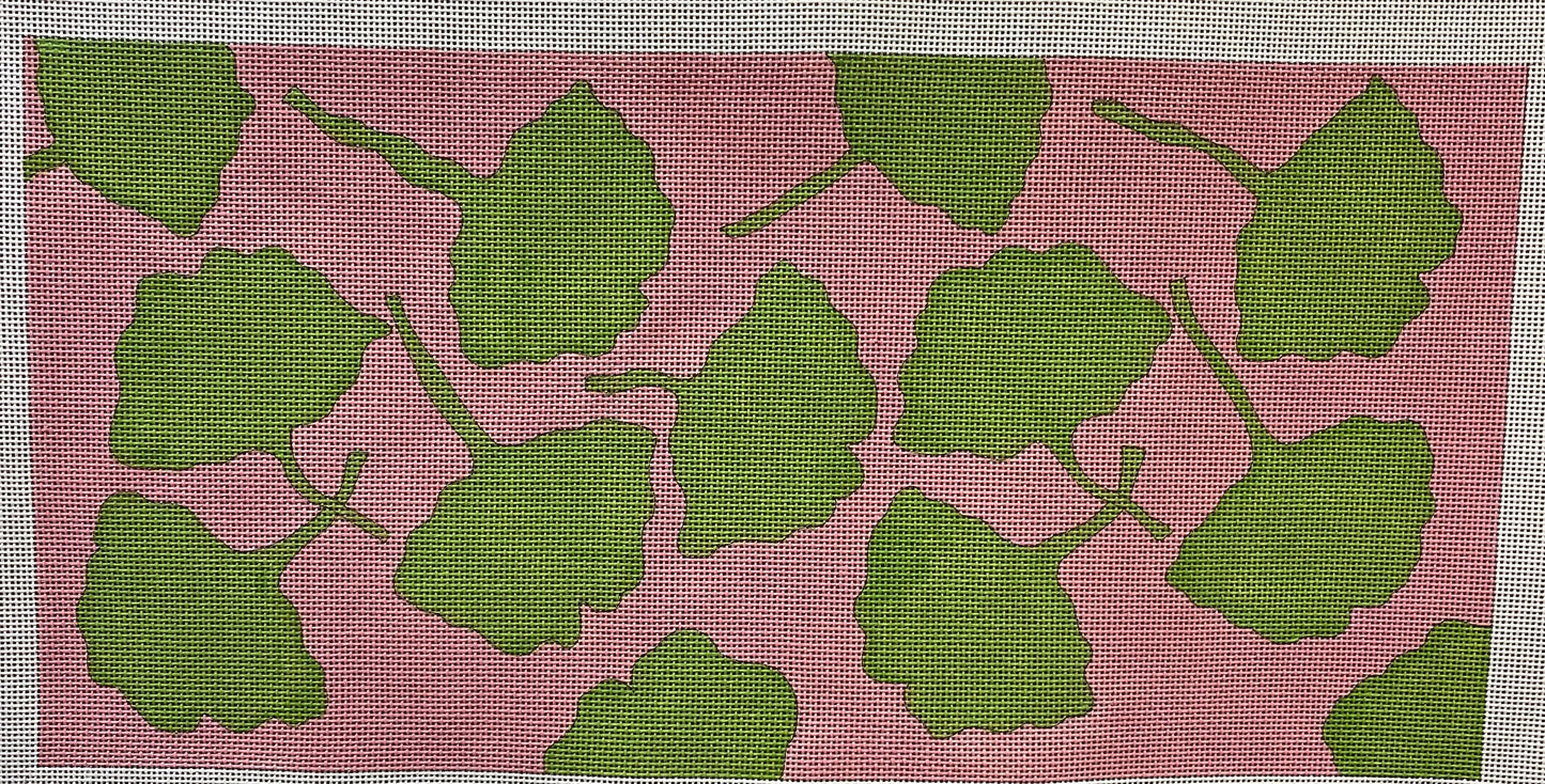 Pink and Green Leaves