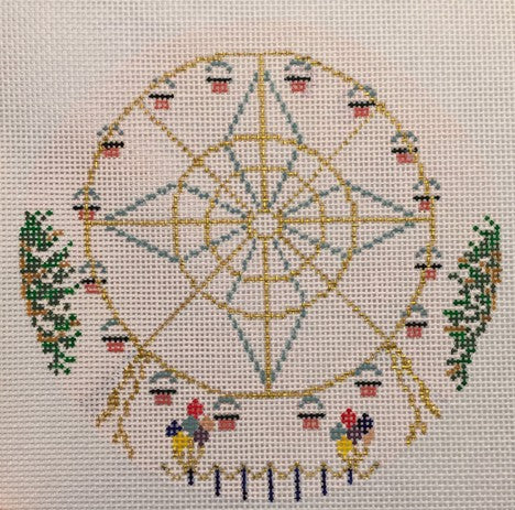 Vintage Circus-Ferris Wheel