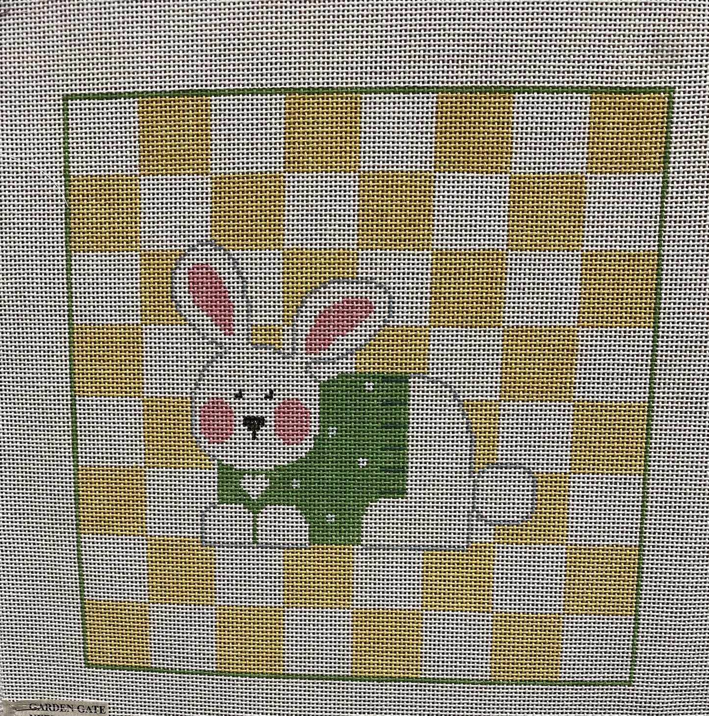 Rabbit with Green Sweater