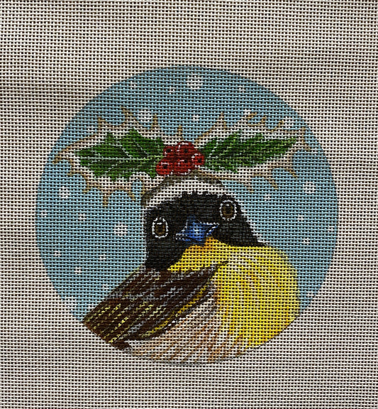 Bird 1 Ornament - Garden Gate Needlepoint