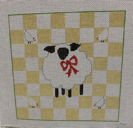 Sheep Canvas - Garden Gate Needlepoint