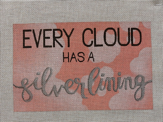 Every Cloud canvas - Garden Gate Needlepoint