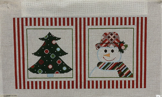 Christmas Tree & Snowman Portraits