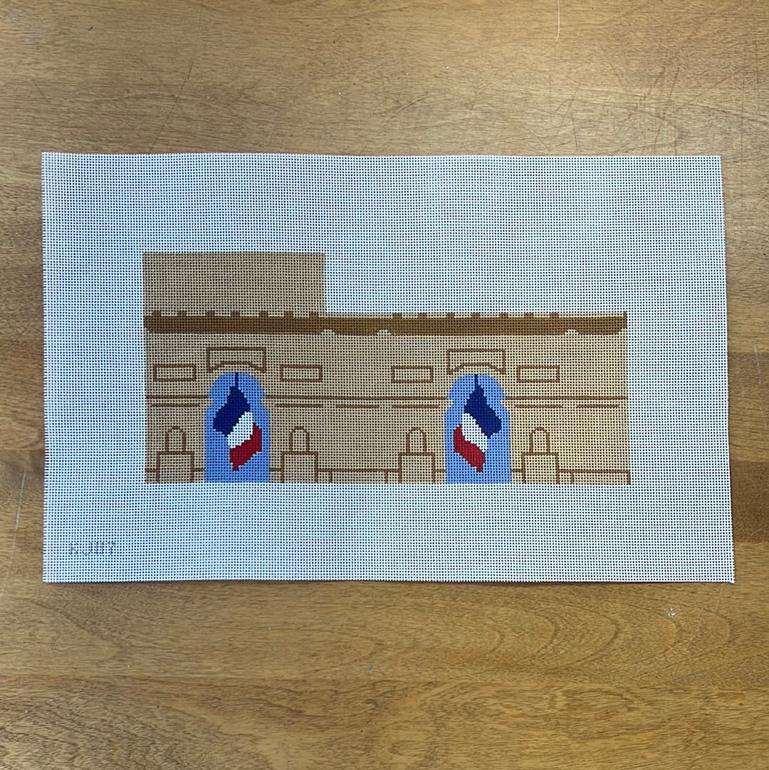 3D Arc De Triomphe - Garden Gate Needlepoint