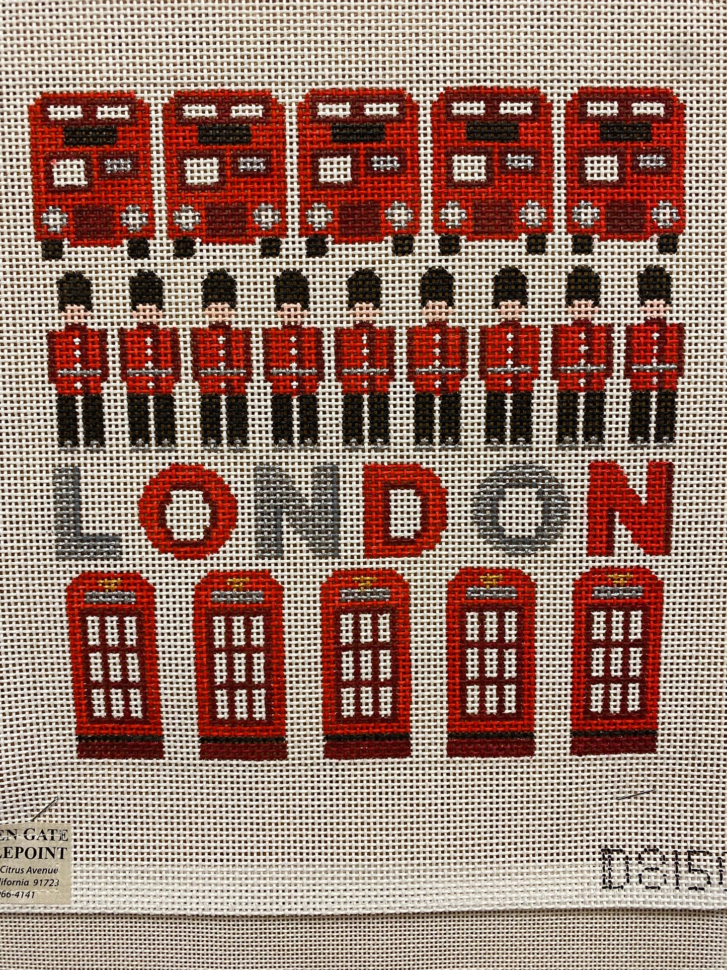 London Canvas - Garden Gate Needlepoint