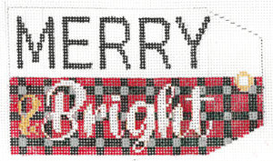 Merry and Bright Luggage Tags