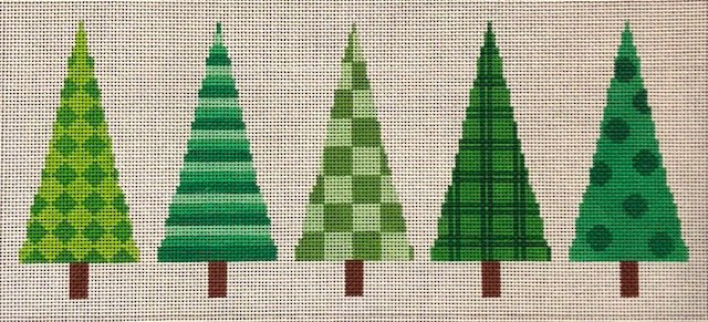 Christmas Trees Canvas