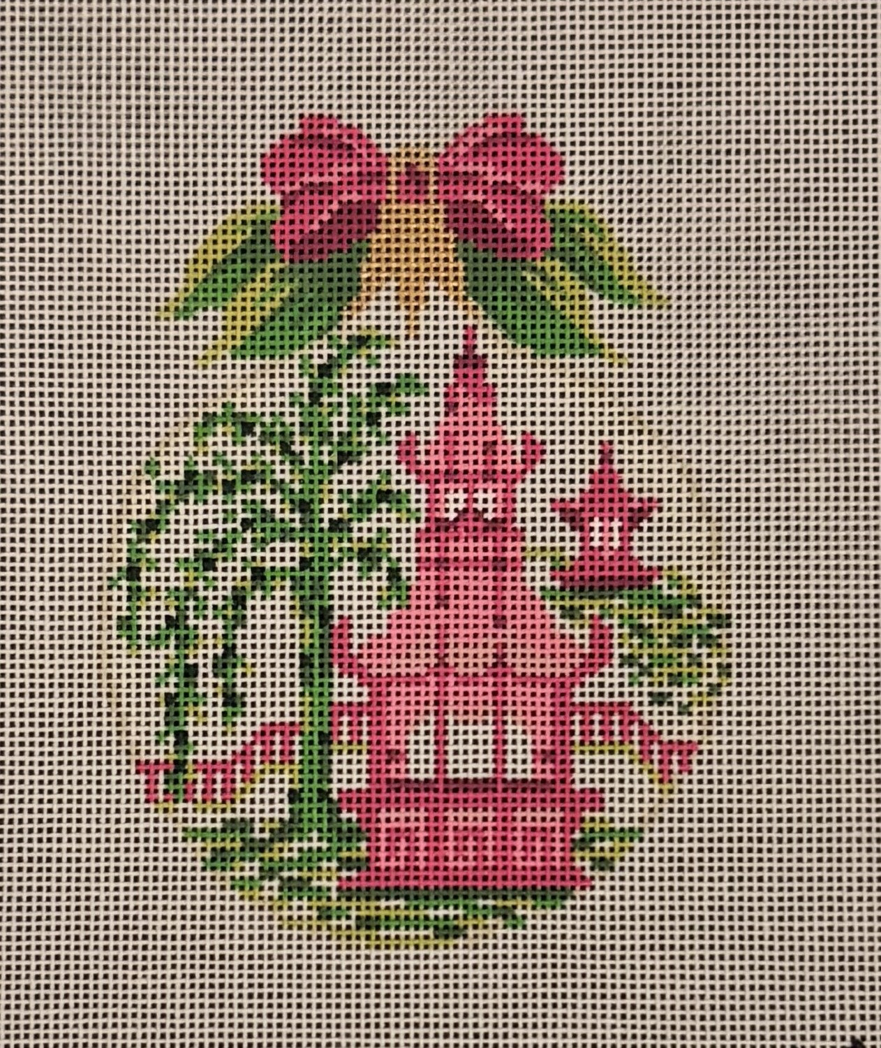 Pink Pagoda Kissing Ball