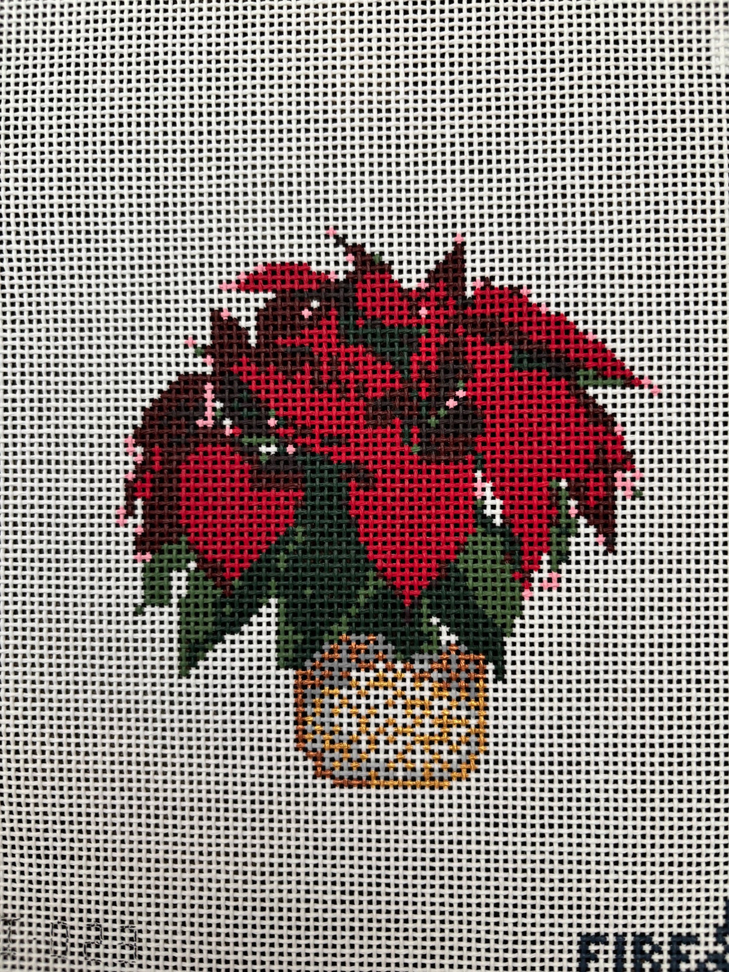 Pointsettia Vase