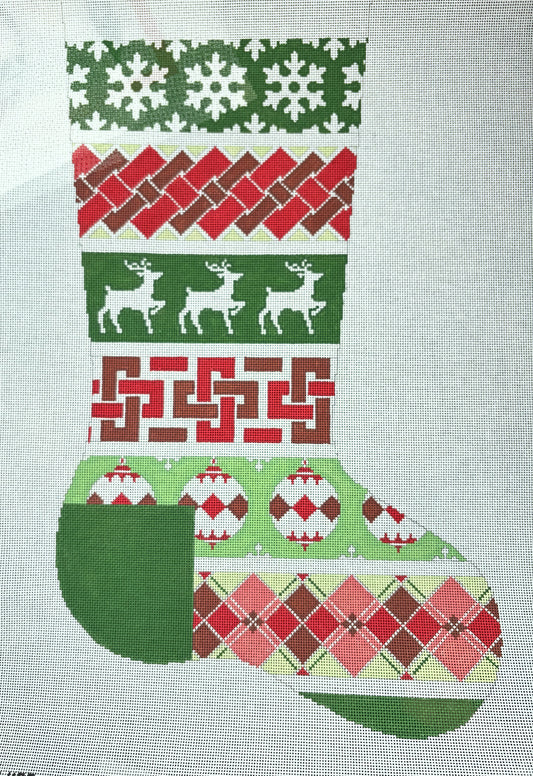 Snowflake Stocking