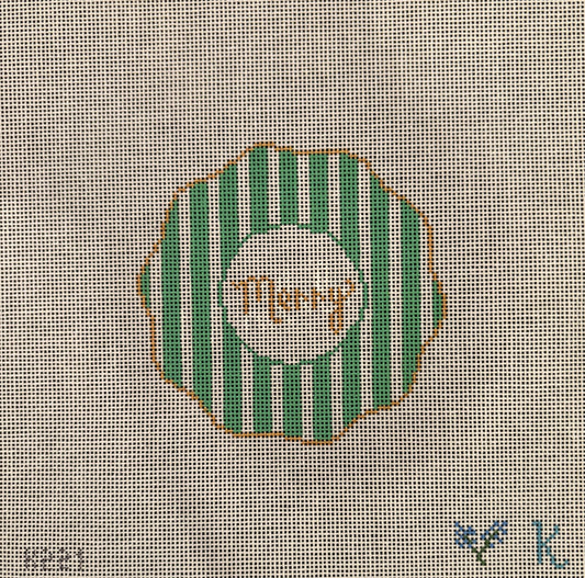 Holiday Stripes Merry