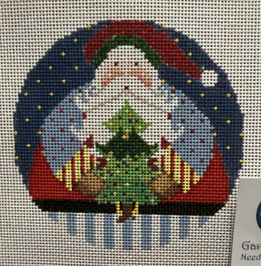 Jolly Santa with Tree