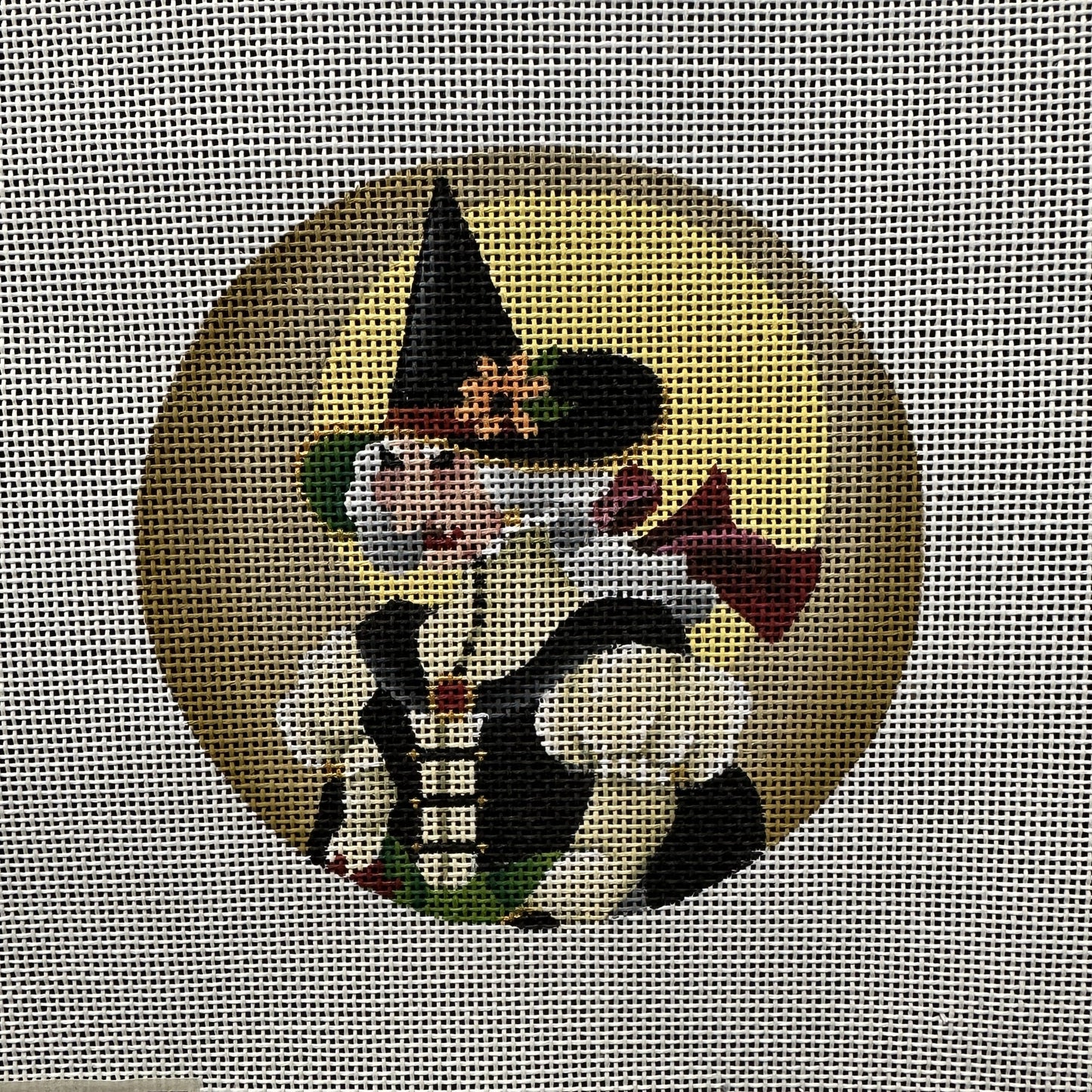 Witch Canvas - Garden Gate Needlepoint