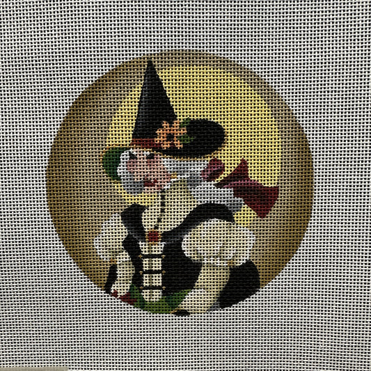 Witch Canvas - Garden Gate Needlepoint