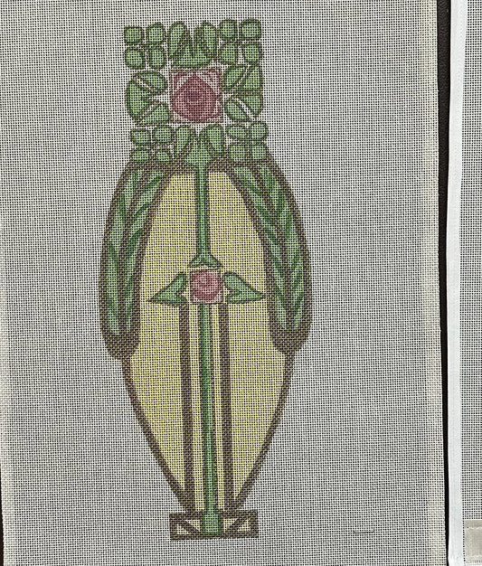 Art Deco Design Canvas - Garden Gate Needlepoint