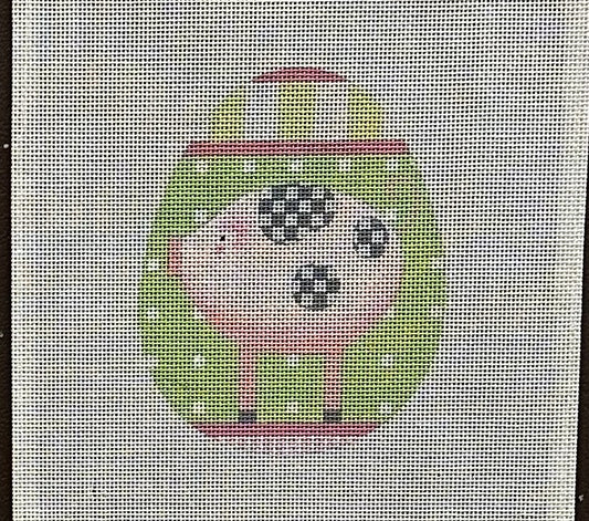 Easter Pig Canvas - Garden Gate Needlepoint