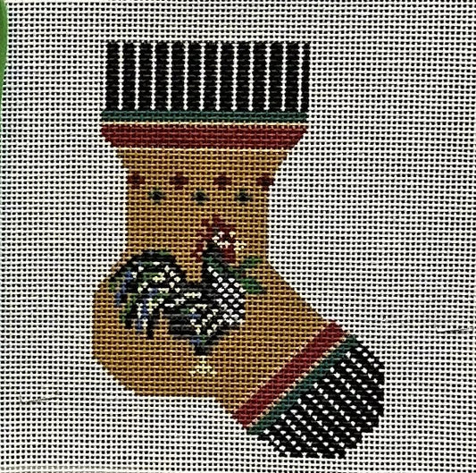 Sock Stocking - Garden Gate Needlepoint