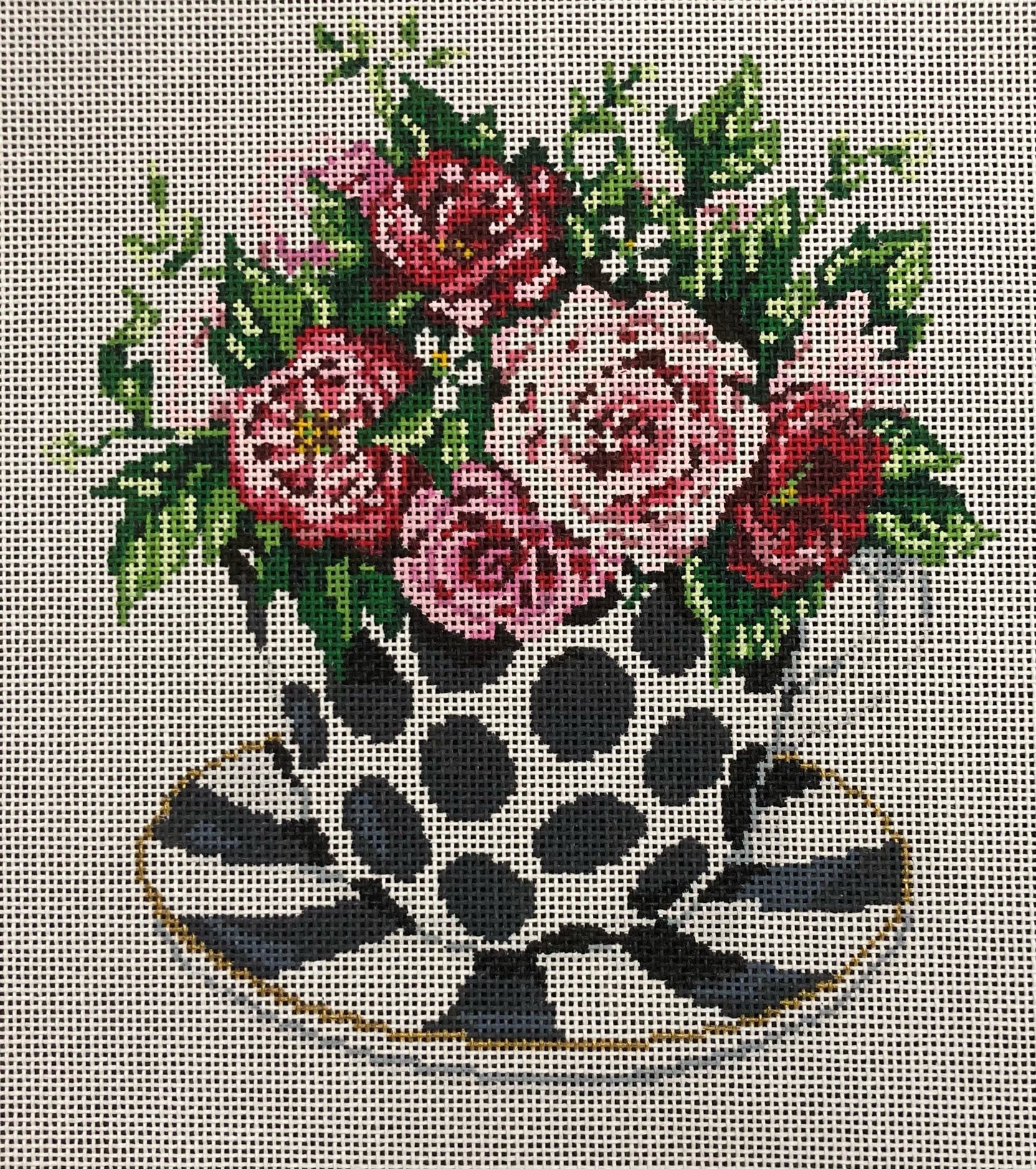 Rosy Pot Canvas