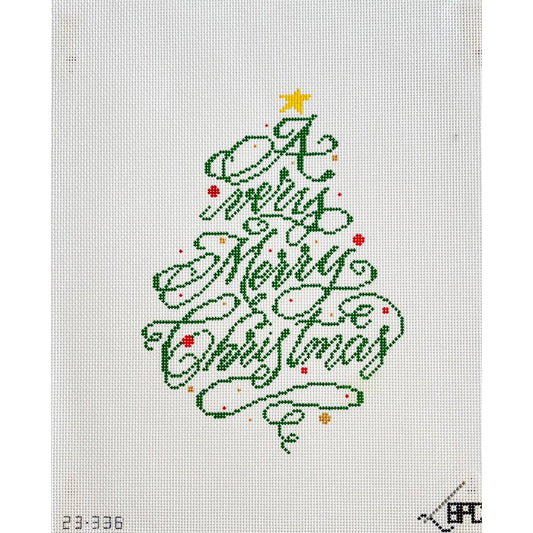 A Very Merry Christmas - Garden Gate Needlepoint