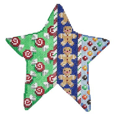 Swirl Candy/Gingerbread Star