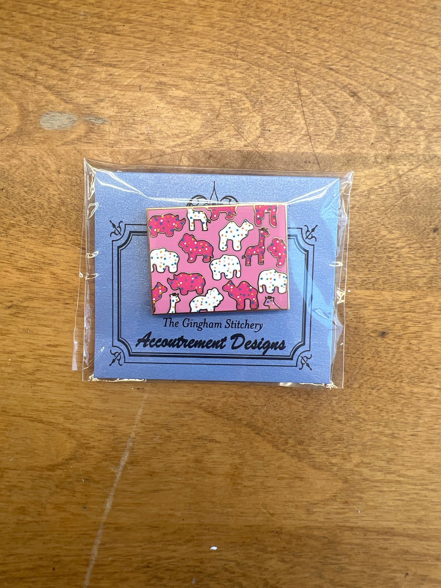 Animal Crackers Needle Minder - Garden Gate Needlepoint