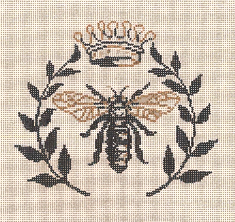 Bee - Garden Gate Needlepoint