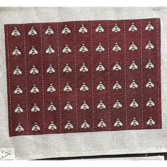 Bees Canvas - Garden Gate Needlepoint