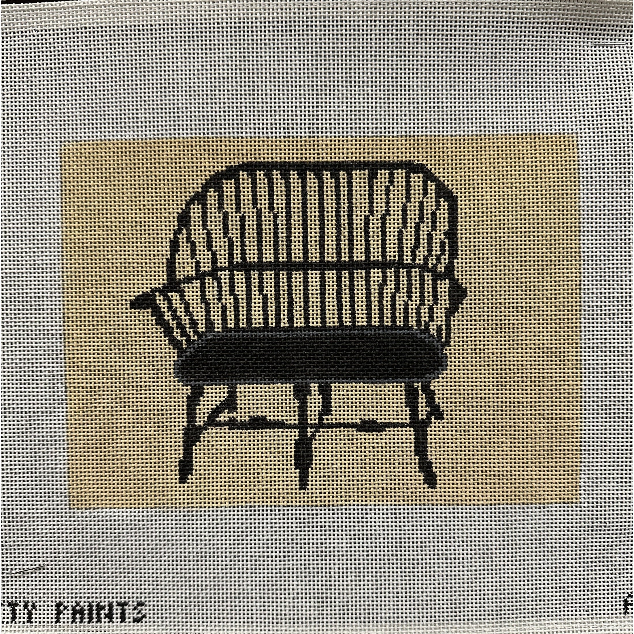 Bench Large Needlework Bench | Needlepoint Canvas