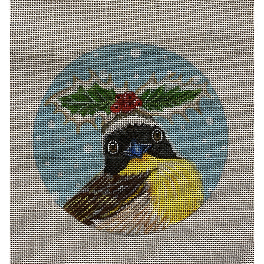 Bird 1 Ornament - Garden Gate Needlepoint