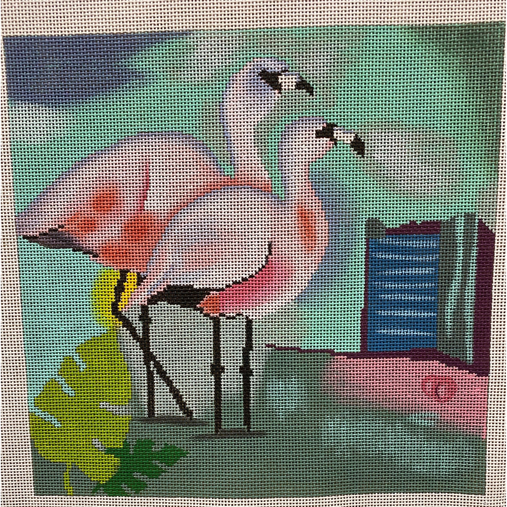 Birds Canvas - Garden Gate Needlepoint
