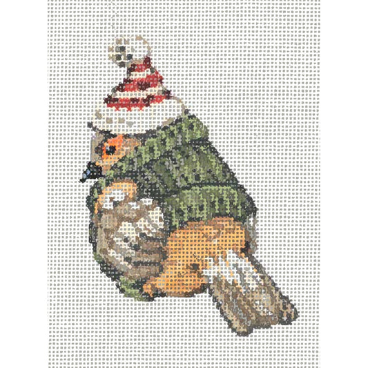 Brrr - Garden Gate Needlepoint