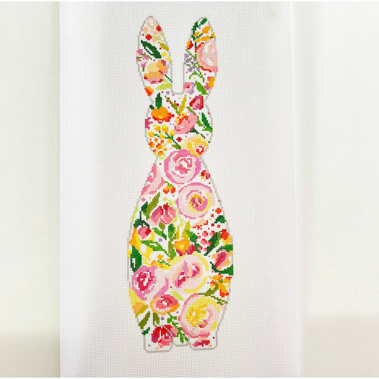 Bunny - Multi Floral - Garden Gate Needlepoint