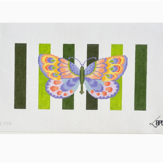 Butterfly with Stripes - Garden Gate Needlepoint