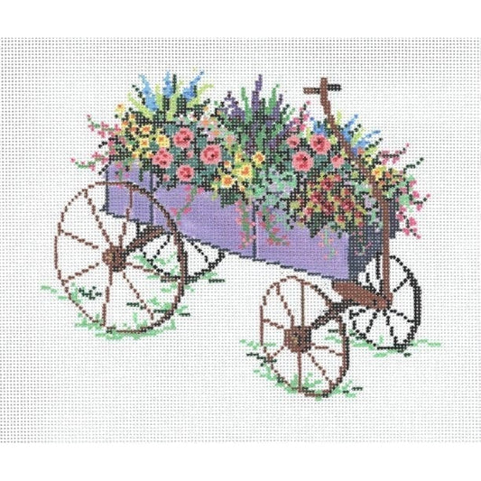Cart IV - Garden Gate Needlepoint