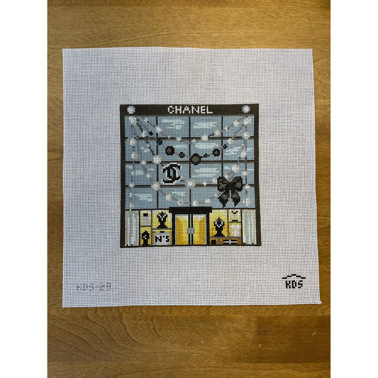 Chanel Storefront - Garden Gate Needlepoint