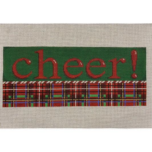 Cheers! canvas - Garden Gate Needlepoint