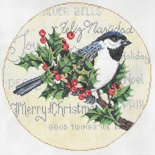 Chickadee - Garden Gate Needlepoint