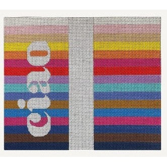 Ciao Eyeglass Case - Garden Gate Needlepoint