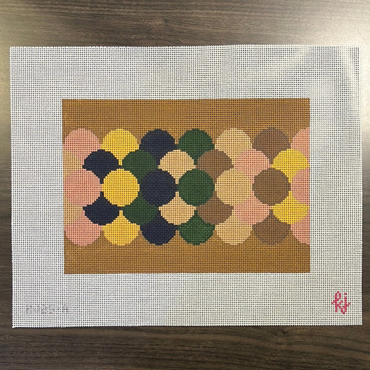 Clamshell Clutch-Autumn - Garden Gate Needlepoint